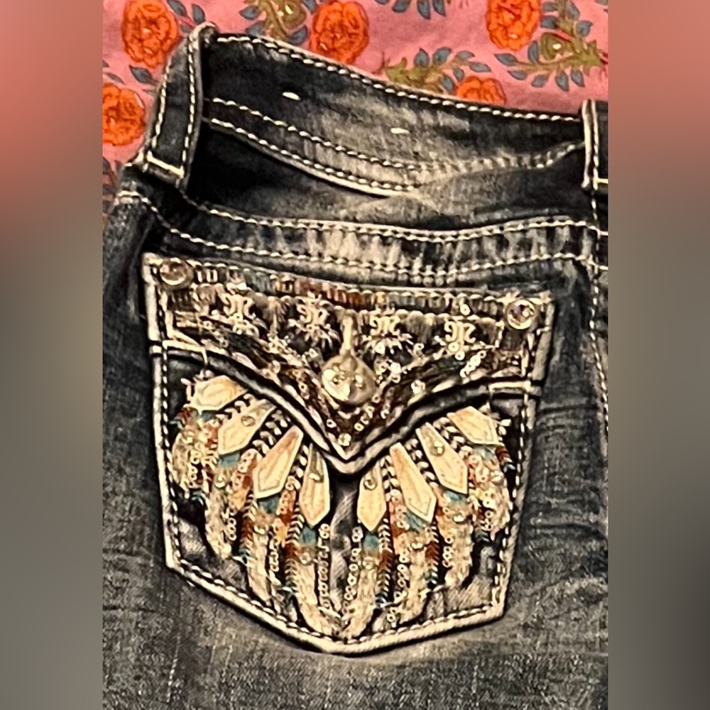 Miss Me Mid Rise Boot Jeans size 23
